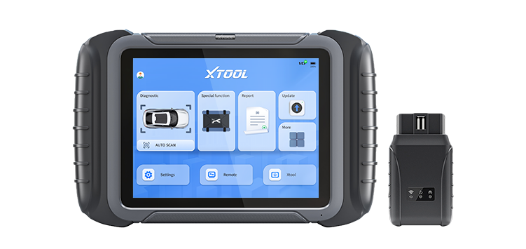 XTOOL D9S Pro Automotive Diagnostic Scan Tool[2024 New Upgraded], Bluetooth  Bi Directional Auto Car Scanner, 42 Services 