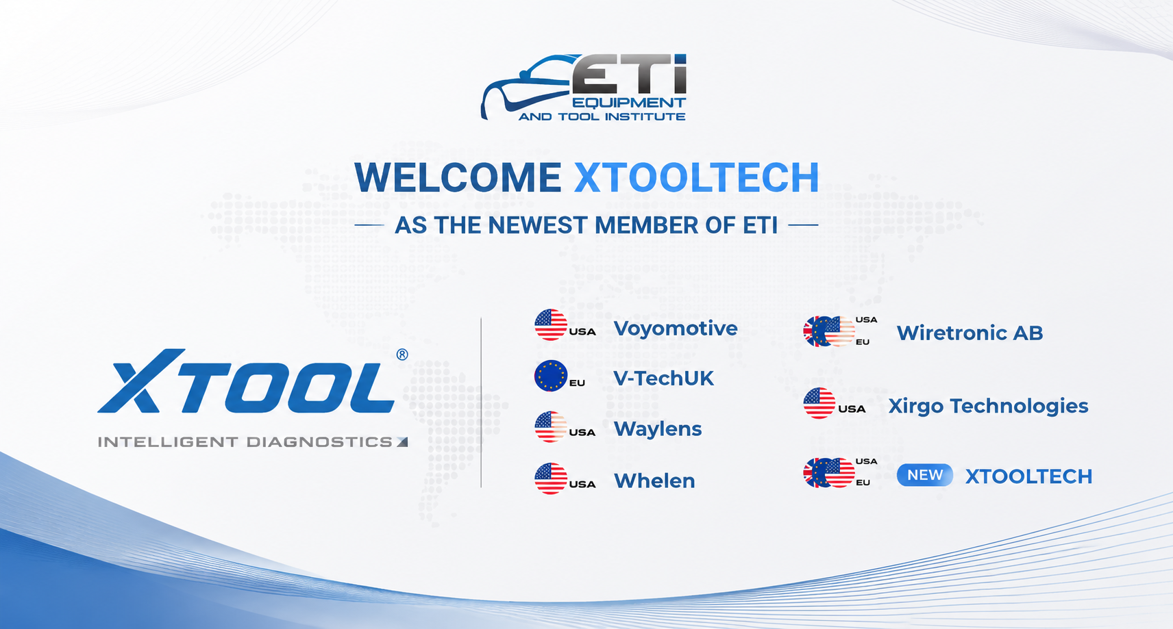 XTOOLTECH Joins ETI as a Member Company