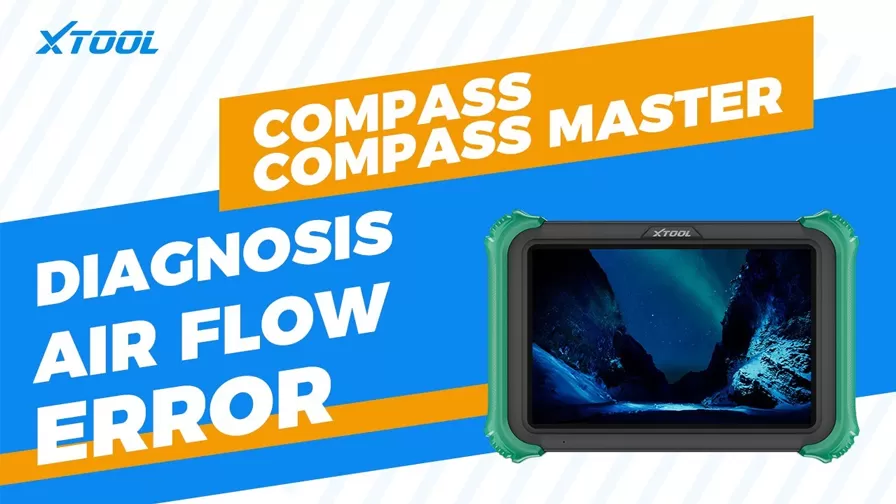 Diagnosing Air Flow Sensor Errors with XTOOL COMPASS | Real-Time MAF Repair Demo