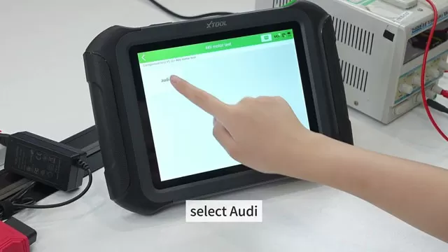 How to Perform Motor Actuation Test of Audi Hybrid EV by Using N9EV