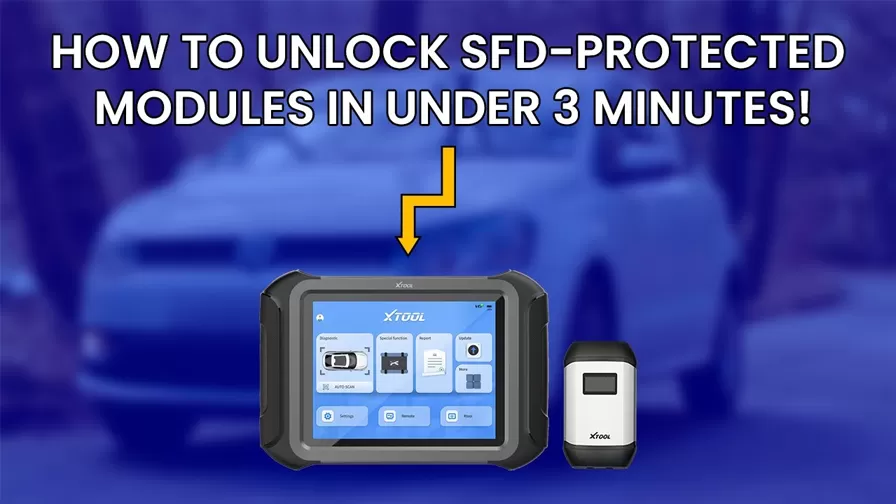 How to Unlock SFD-Protected Modules in Under 3 Minutes | XT90 for VW/Audi