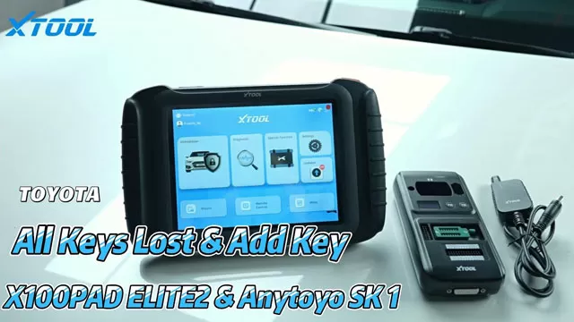 Toyota Key Programming with X100PAD ELITE2 & AnyToyo SK1 | Add key & All Keys Lost