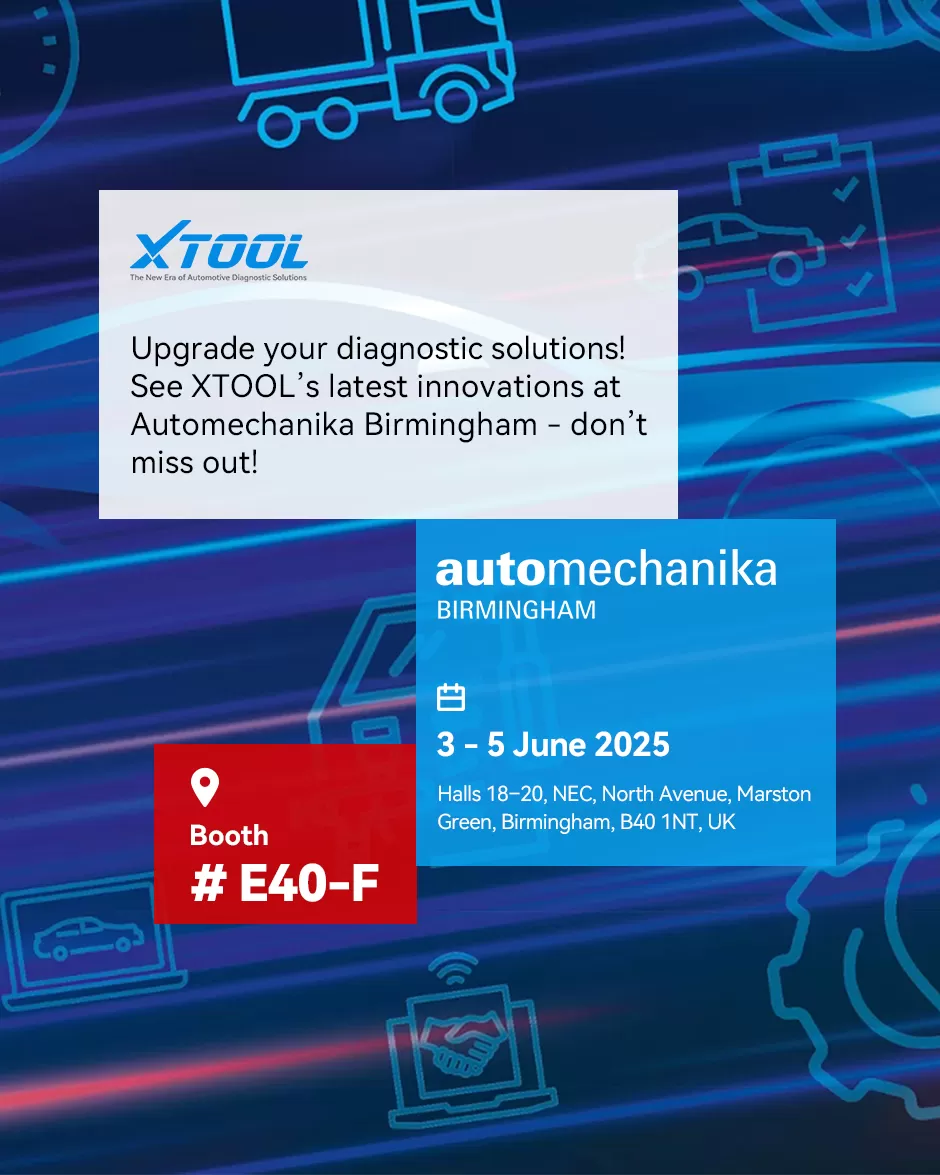 XTOOL at Automechanika Birmingham 2025 XTOOL at Automechanika Birmingham 2025