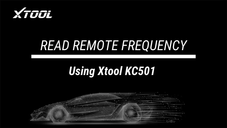 XTOOL KC501 + X100PAD Elite - Read Remote Frequency Video (2020 Updates)