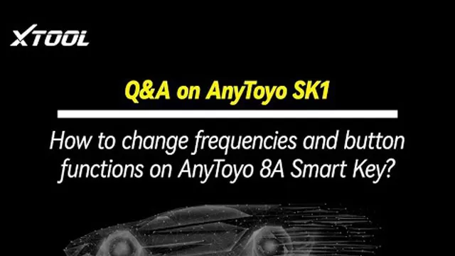 XTOOLTECH ANYTOYO SK1 8A Smart Key Function Operation Video
